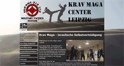 Desktop Screenshot of krav-maga-leipzig.de